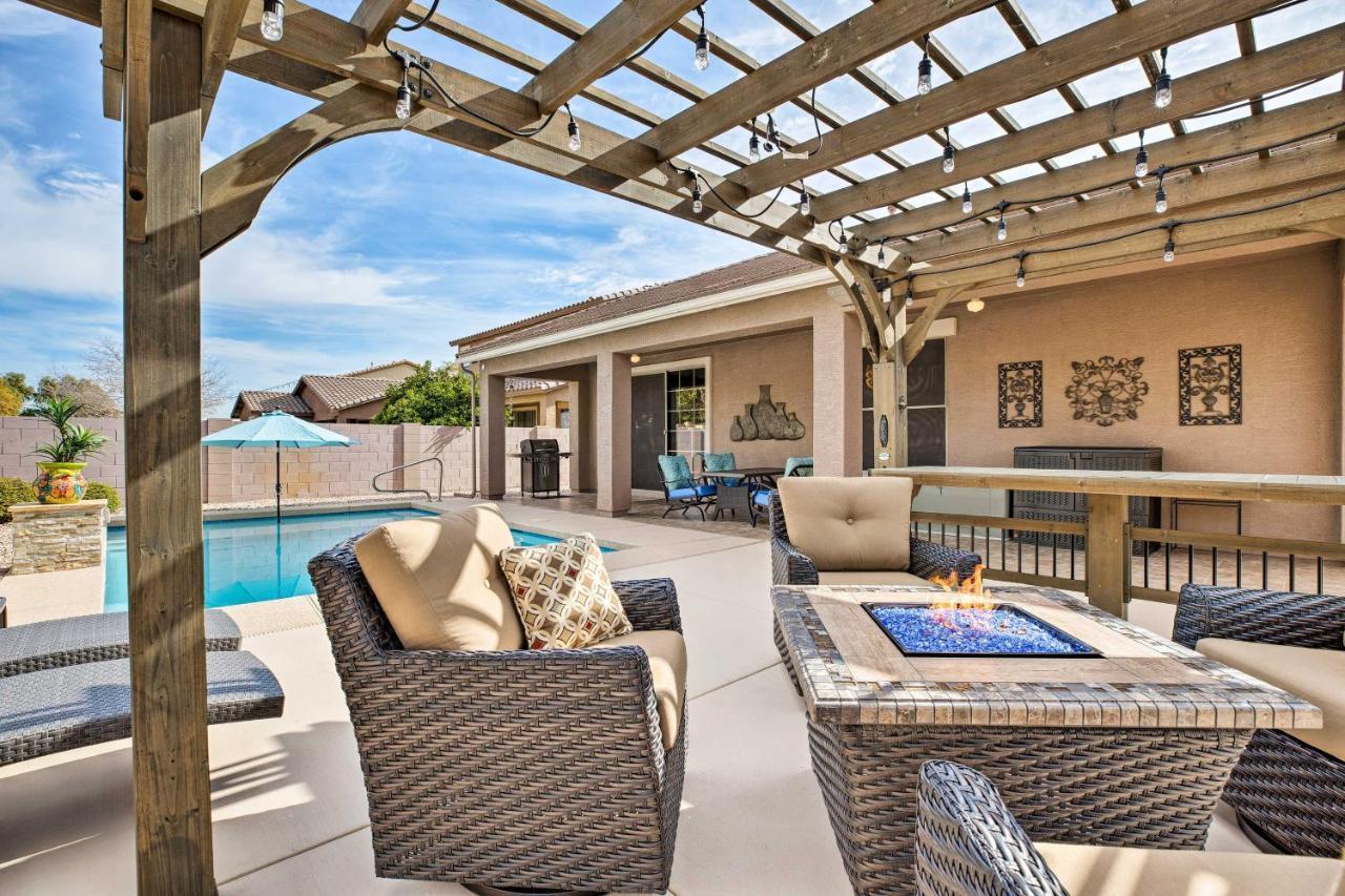 Luxe Goodyear Getaway With Outdoor Pool Oasis Villa Exterior photo