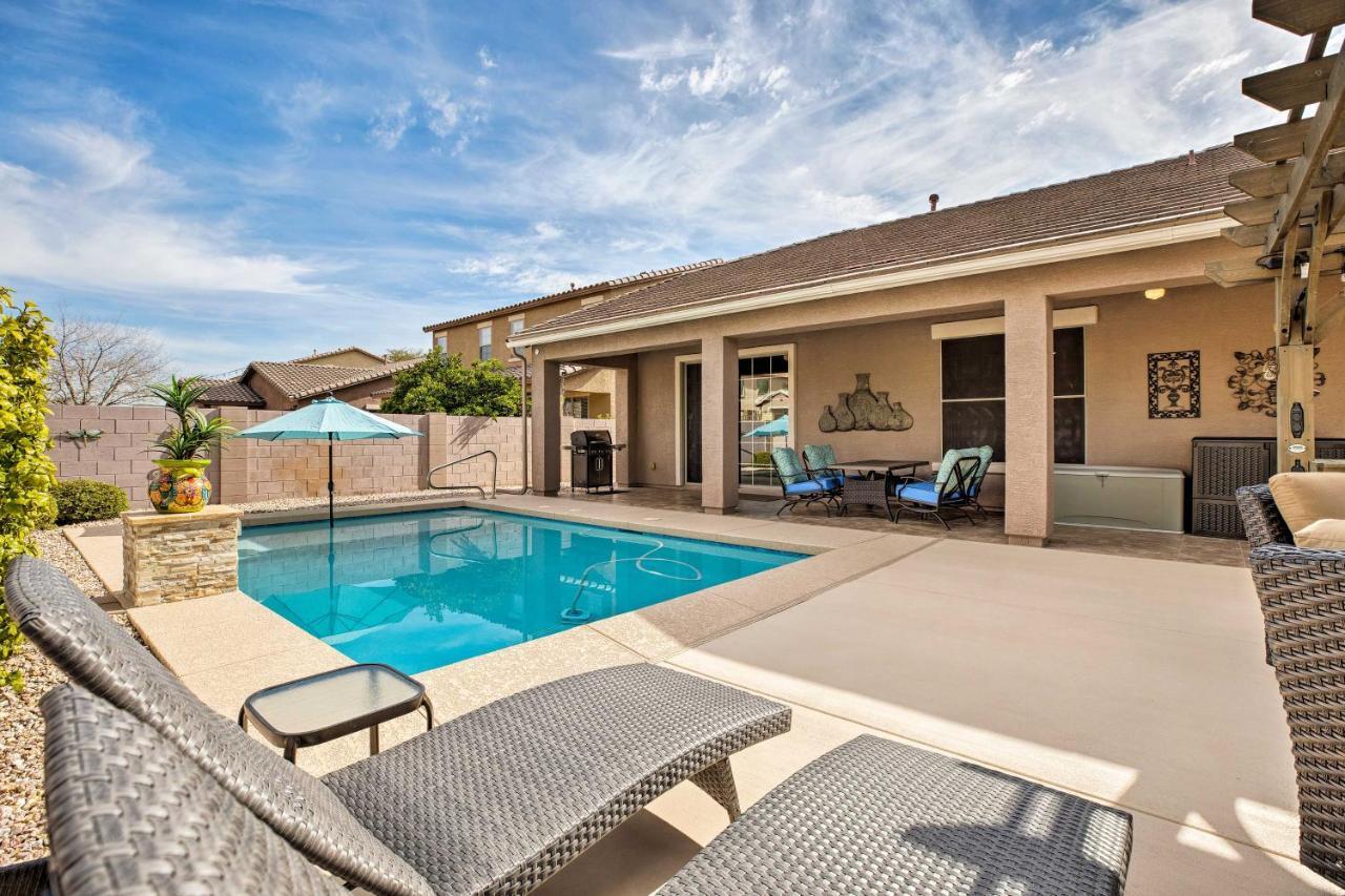 Luxe Goodyear Getaway With Outdoor Pool Oasis Villa Exterior photo